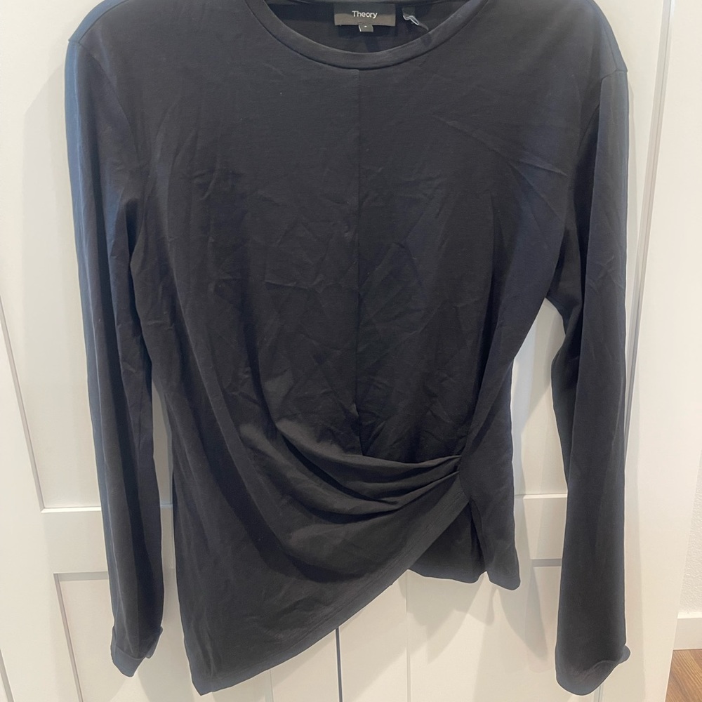 Theory Ls Drape Top - image 2